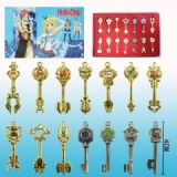fairy tail anime key set