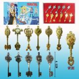 fairy tail anime brooch set