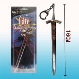 fate stay night anime keychain