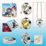 fairy tail anime ring necklace