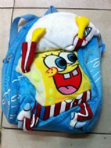 spongbob anime plush bag