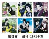 kuroshitsuji anime glass cloth