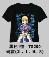 fate stay night anime t-shirt