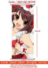 suzumiya haruhi anime wallscroll