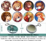 EVA Asuka Mirror Key Chain