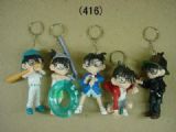 detective conan anime keychain