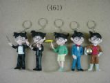 detective conan anime keychain