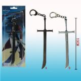 one piece anime keychain