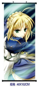 fate stay night anime wallscroll