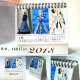 Fate Stay Night Desk Calendar 2013