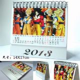 Drgon Ball Desk Calendar 2013