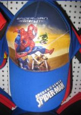 spiderman anime cap