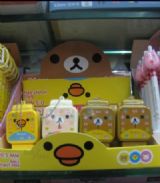 rilakkuma anime pen set