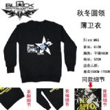 Black Rock Shooter Fleece(black)