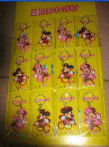 mickey anime keychain set 