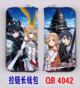 sword art online anime wallet