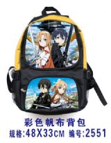 sword art online anime bag