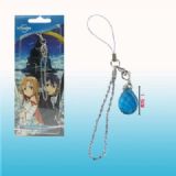 sword art online anime phonestrap