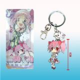 magical girl anime keychain