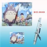 totoro anime clock