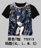 Black Rock Shooter anime T-shirt