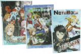 Sword Art Online anime notebooks(5pcs) 