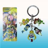 sailormoon anime keychain