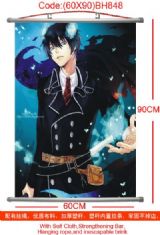 ao no exorcist anime wallscroll