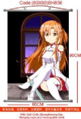 sword art online anime wallscroll