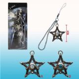 black rock shooter anime phonestrap