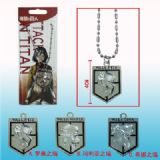 attack on titan anime necklace