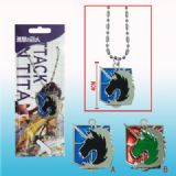 attack on titan anime necklace