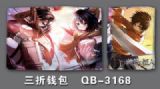 attack on titan anime wallet