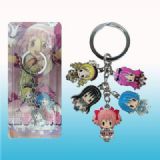 magical girl anime keychain