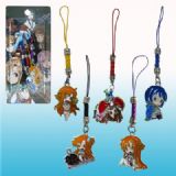 sword art online anime phonestrap