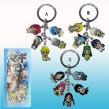 magical girl anime keychain