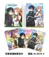 sword art online anime postcard