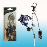 attack on titan anime keychain