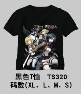 attack on titan anime t-shirt 