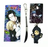 kuroshitsuji anime keychain set