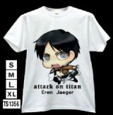 attack on titan anime t-shirt