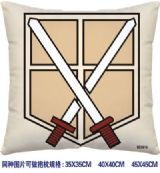 Attack on Titan anime cushion