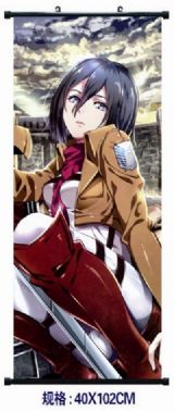 Attack on Titan anime wallscroll