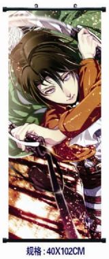 Attack on Titan anime wallscroll