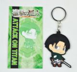 Attack on Titan anime keychain