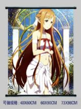 Sword Art Online anime wall scroll