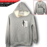 Attack on Titan anime  Thick Cotton Hooded Sweater