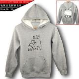 Totoro anime Thick Cotton Hooded Sweater(size M XL