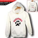 Gintama anime Thick Cotton Hooded Sweater(size M X