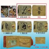 attack on titan anime wallet